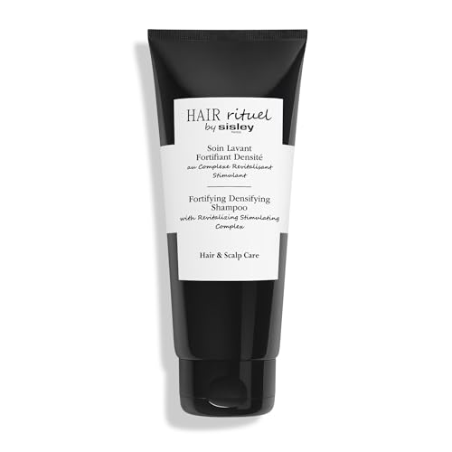 Sisley Paris Fortifying Densifying Shampoo with Revitalizing Stimulating Complex - 200 mL - Energizes the Scalp & Boosts Hair for a Visibly Thicker, Stronger, Youthful Look - Fresh Scent