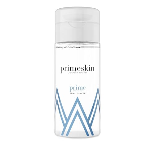 PRIME PROMETICS PrimeSkin Beauty Water ? Deeply Hydrating Pro-Age Make-Up Remover for Mature Women ? Clean, One Swipe ? for All Skin Types ? pH balanced, Hypoallergenic