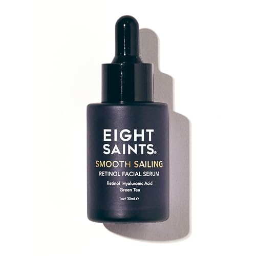Eight Saints Retinol Skin Care Serum Treatment For Firming Face Lines & Eye Wrinkles, Deep Hydrating Facial Skincare Serum For Anti Aging, 1 Ounce