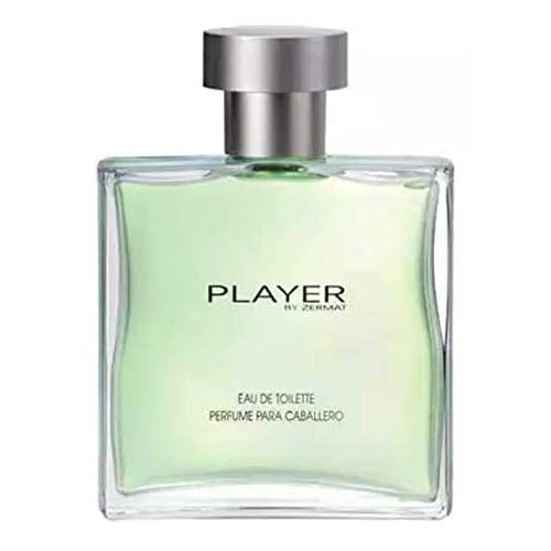 Player by Zermat EDT Perfum for Men 3.4oz, Perfume para Caballero Player 100 ml