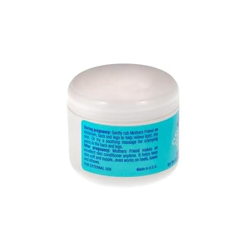 1 Pack of Mothers Friend Body and Skin Cream, for Stretched Tight and Dry Skin of Pregnancy