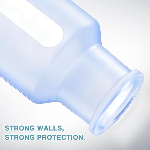 Silicone Clear Travel Bottles for Toiletries,Leak Proof Squeezable Travel Size Containers,TSA-compliant Travel Essentials,2oz,4 Pcs,blue