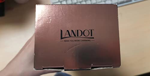 LANDOT Hair Blow Dryer Brush: One-Step Hot Air Brush with 60mm Oval Barrel - 4 in 1 HairDryer Styler and Volumizer for Drying Straightening Curling Volumizing Hair Fight Frizz and Add Volume