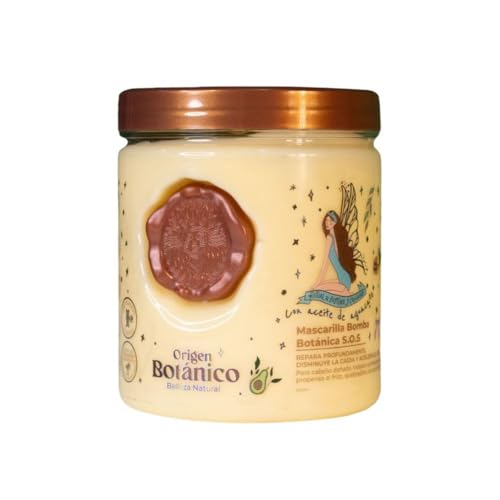 S.O.S. Botanical Bomb Mask 400 ml, Deeply repairs, reduces hair loss and accelerates growth. | Mascarilla Bomba Botanica S.O.S. 400 ml, Repara profundamente disminuye la ca?da y acelera el crecimiento