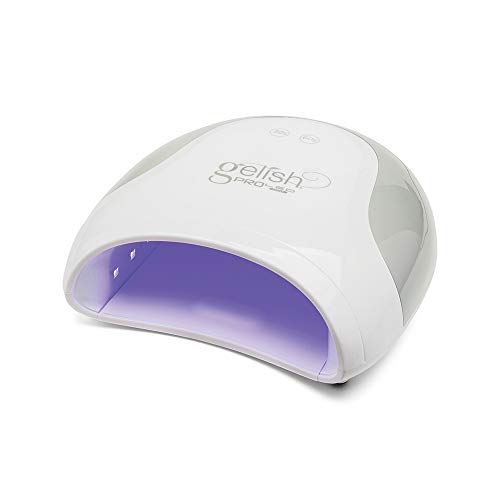 Gelish Pro LED Light ? Professional Gel Nail Lamp, Fast Drying Nail Dryer, Compact & Portable UV/LED Light for Home & Salon Use, Pedicure-Friendly