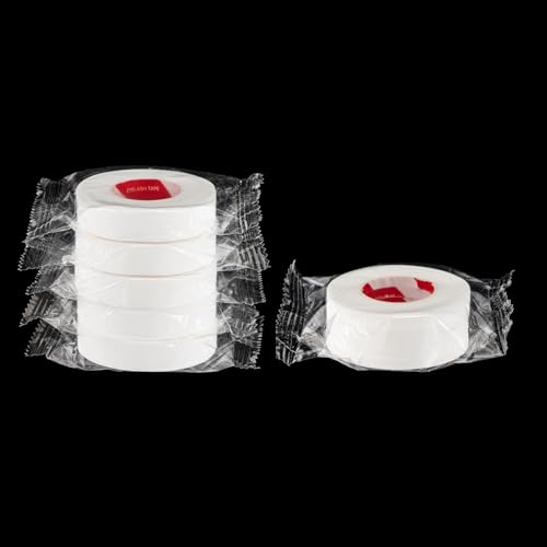 20PCS Lash Tape for Lash Extension Supplies, Micro-Porous & Breathable Lash Extension Tapes, Micropore Eyelash Tape for Sensitive Skin, Pain-Free Removal Eyelash Extension Tapes