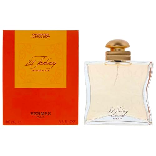 24 Faubourg Eau Delicate By Hermes For Women. Eau Delicate Spray 3.3 Oz (light Fragrance)