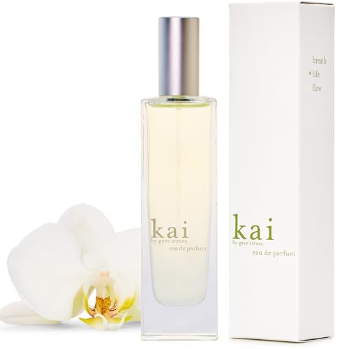 kai eau de parfum ? a fresh, beautiful, light gardenia scent wrapped in white exotics, 1.7 oz | serene, vegan, clean and inspired by memories of hawaiian vacations