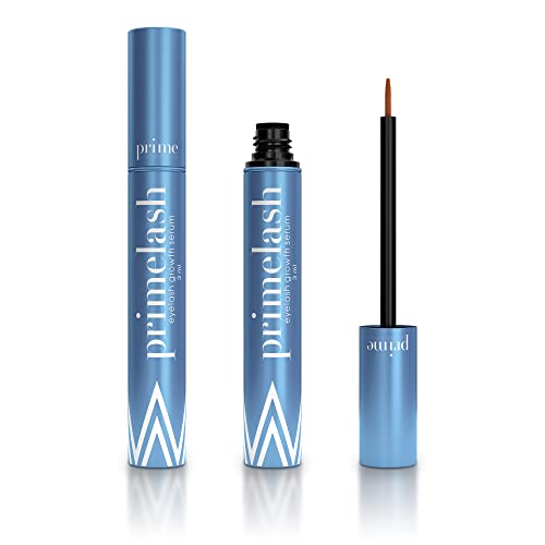 Prime Prometics PrimeLash Growth Serum for Women Over 50 ? Grow More Lashes ? Thick, Strong, Lifted ? in 1 Swipe a Night, Vitamin Infused, For Sensitive Eyes