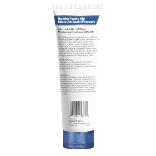 Nizoral Anti-Dandruff Shampoo, 14 Oz + Deep Moisturizing Conditioner, 9.4 Oz Bundle