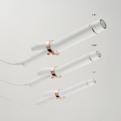 T3 SinglePass Curl X Extra-Long Barrel 1", 1.25", 1.5" Curling Iron with 9 Heat Settings and Ceramic Barrel for Fast Styling and Lasting Results on All Hair Types