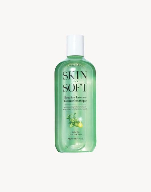 Avon Skin So Soft Botanical Essence Bath Oil, 16.2 fl oz – Moisturizing Body Oil with Rose Hip, Moringa, Sweet Almond, Avocado & Macadamia Oils – Hydrates, Locks in Moisture & Revitalizes Skin