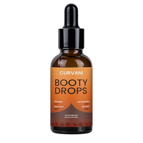 Booty Drops Lifting Serum Concentrated Formula 2 oz. Custom-Designed for Women's Curves and Beauty. (1PCS)