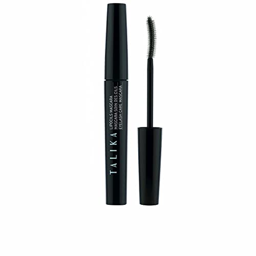 Talika Lipocils Water Resistant Mascara - Black- Non-Smudge Formula, Natural Lash Enhancement, Quick Definition, Improved Lashes in 14 Days, Volumizing, Strengthening, Curling, Darkens Over Time