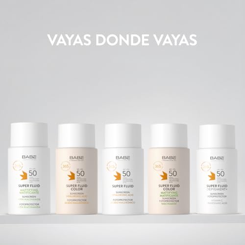 - Super Fluid Depigment+ Fotoprotector SPF 50 | Facial Antimanchas | Resistente Al Agua | Todo tipo de piel | Fotoenvejecimiento | Protecci?n Da?o Solar | Unifica el tono | 50ml