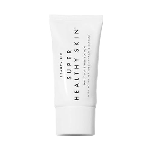 Beauty Pie Super Healthy Skin Daily Moisture Lotion, 200?ml (6.7?fl?oz) ? Lightweight, Fragrance?Free Hydrating Cream with Hyaluronic Acid, Peptides & Vitamin?E for Soft, Youthful Skin
