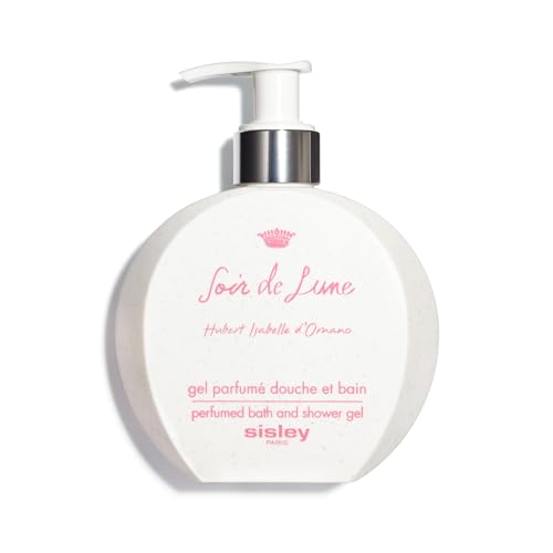 Sisley Paris Soir de Lune Perfumed Bath and Shower Gel - 200 mL - Delicately Cleanses for Soft, Satiny, Scented Skin - Non-Drying Formula
