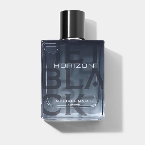 Michael Malul Jet Black Horizon Eau de Parfum for Men - 100ml | 3.4oz (100ml, Jet Black Horizon)