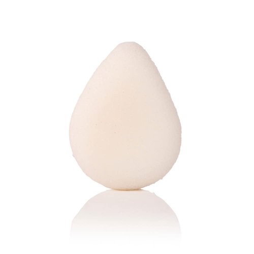 Baie Botanique Teardrop Konjac Sponge - Eco-Friendly, Gentle Facial Cleansing and Exfoliating 100% Natural Sponge, Set of 3