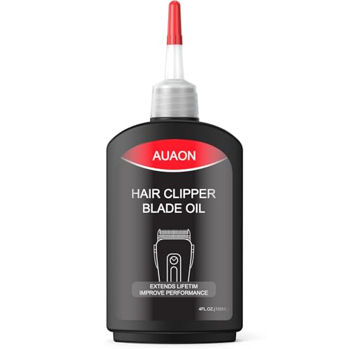 Premium Hair Clipper Blade Lubricating Oil for Clippers, Trimmers, Groomers, Rust Prevention, 4.05oz/120ml,