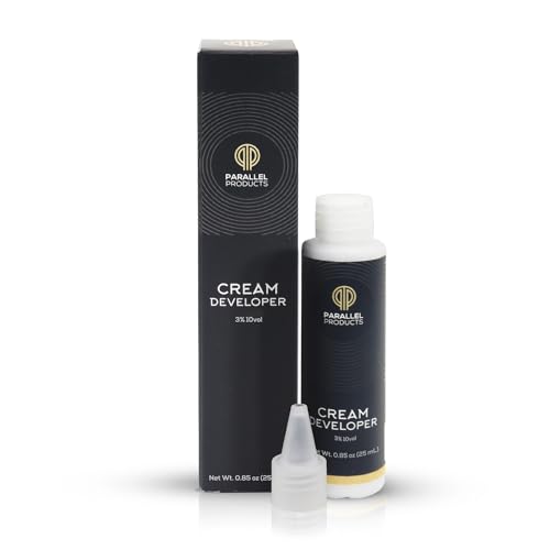 Parallel Products - 3% 10 Volume Tint Developer - 25mL - Oxidant for Coloring - Mix with Luxe Spot Color Cream Dye/Kit