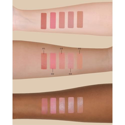 Flower Knows Little Angel Cream Blush,Buildable & Blendable Makeup Blush for cheeks,Soft & Long-lasting,Dusty Mauve Rose Flush for All Skin Tones(04 Rose Ashes,6g)