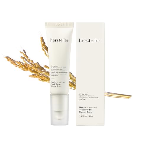 Hersteller Nearby Hand Serum For Dry And Aging Hands ? Peptide Eternal Grove Scent | Hydrating & Firming Serum with Hazelnut Oil, Oat Extract & Rice Bran Water For Soft, Glowing Skin