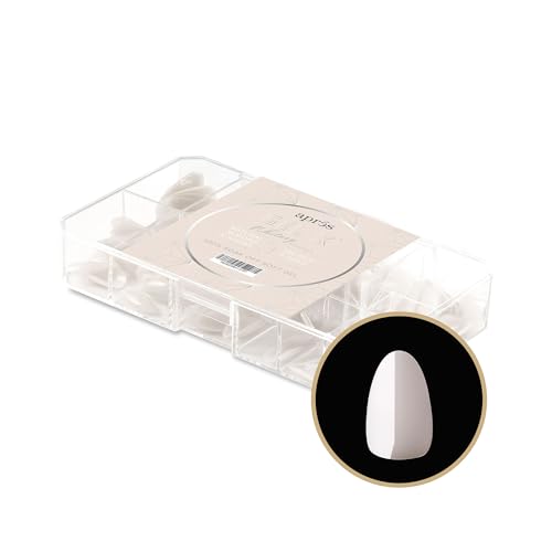 Apres Neutrals Gel-X Whitney Box Of Nail Tips, 11 Sizes 00-9, Soft Gel Tip Box (150pcs) (Natural Almond Extra Short, 150)