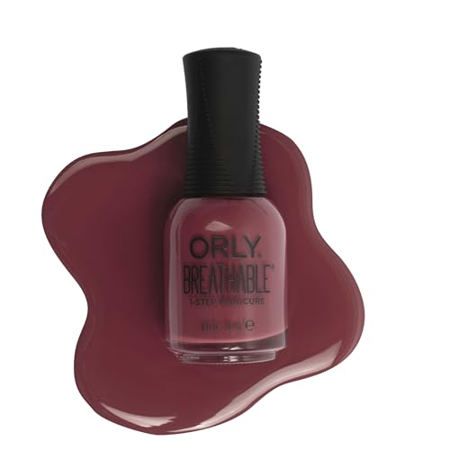 ORLY Breathable Nail Polish Loose Threads Collection | Dusty Shades for Fall and Winter (We Flannel-ly Made It, 0.6 fl oz)