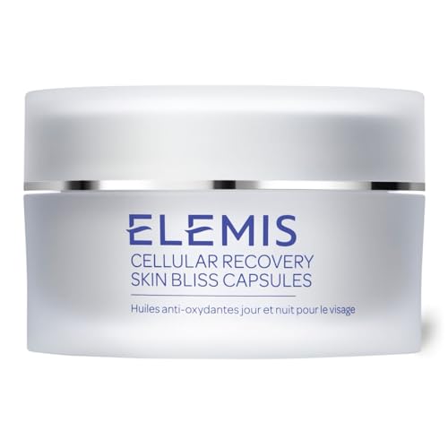 ELEMIS Skin Bliss Capsules, 60 Count ? Antioxidant-Rich Anti-Aging Day & Night Face Oils, Purify, Replenish & Nourish the Skin, Skincare Serum Capsules for Face