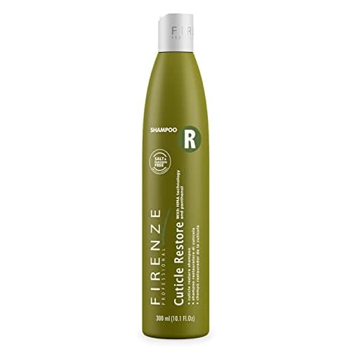 Firenze Professional Cuticle Restore Bundle ? Shampoo & Conditioner Pack 300ml (10.1 fl oz) Each ? Hydration, Smoothness & Shine for All Hair Types ? Salt, Sulfate & Paraben Free