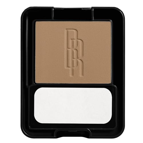 Black Radiance Pressed Powder, Pigment-Rich Matte Finish for Light Skin Tones, Oil-Absorbing Compact with Mirror & Sponge - French Toast