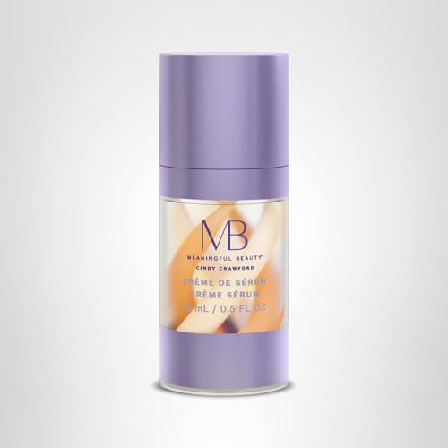 Meaningful Beauty Crème De Serum, Melon Extract Night Moisturizer , Orange , 0.5 Fl Oz (Pack of 1)