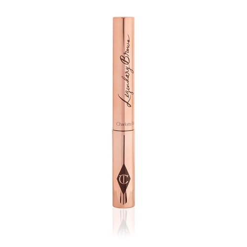 Charlotte Tilbury Legendary Brows Tinted Eyebrow Gel - Micro-Precision Brow Brush Adds Fullness, Texture & Feathered Definition - Water-Resistant Formula