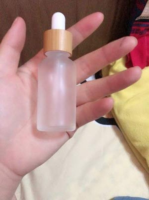 4 Pcs Bamboo Frosted Glass Eye Dropper Bottle,Empty Essential Oil Bottles With Pure Glass Pipettes,Bamboo Cap Makeup Travel Cosmetic Sample Container-Pipette&Funnel included (30ml/1 Ounce) (Pack of 2)