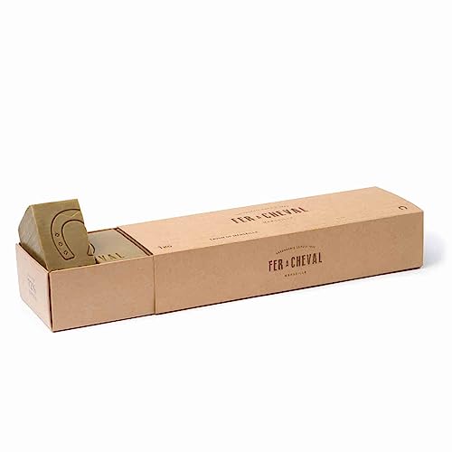 Fer ? Cheval Pure Olive Savon De Marseille Soap Bar Sliced Cubes, Natural French Olive Oil Soap Bar Slices, Multi-Purpose Marseille Soap, 6 pieces 1 kg/35.5 oz