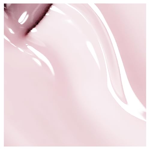 FZANEST Milky Pink Gel Nail Polish 15ml Sheer Pale Light Pink Jelly Neutral Color Gel Polish Nail Concealer Base Color Soak Off Uv LED Nail Lamp French Nail Art Gifts for Women #303