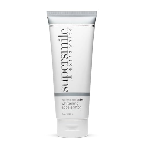 Supersmile Extra White Professional Whitening Accelerator - Enamel-Safe Teeth Whitening Gel - Effectively Lifts Deep-Set Stains without Sensitivity - 7 oz