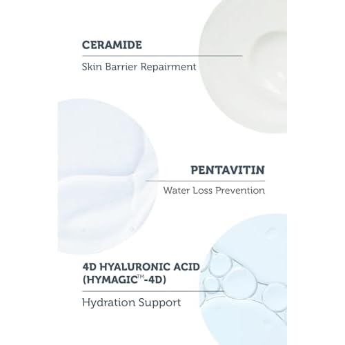 The Purest Solutions Hydration Booster Daily Moisturizing Cream - Ceramide + 4D Hyaluronic Acid + Pentavitin - 24-Hour Effective Intensive Care for All Skin Types - Vegan | Cruelty Free (1.69 fl. oz)