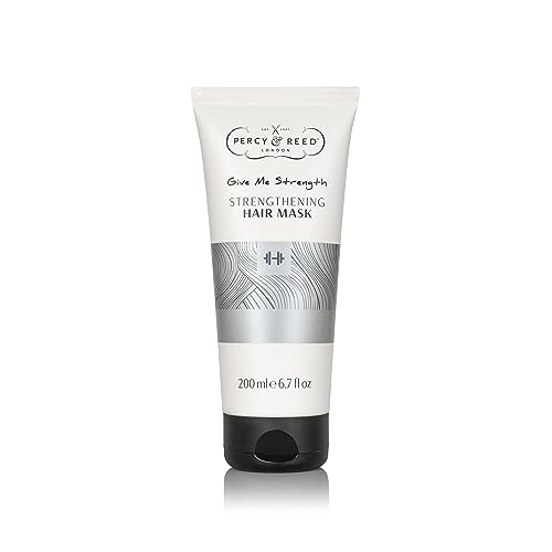 Percy & Reed Hair Mask, Give Me Strength Strengthening Hair Mask - Deeply Moisturizes, Build Strong and Thick Hair, Reduces Breakage After Single Use - 6.7 fl oz, 200 ml