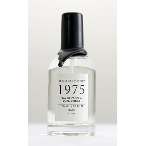1975 Noir Eau de Parfum for Men, 3.4 fl oz, Black Tea and Cedar Wood Fragrance