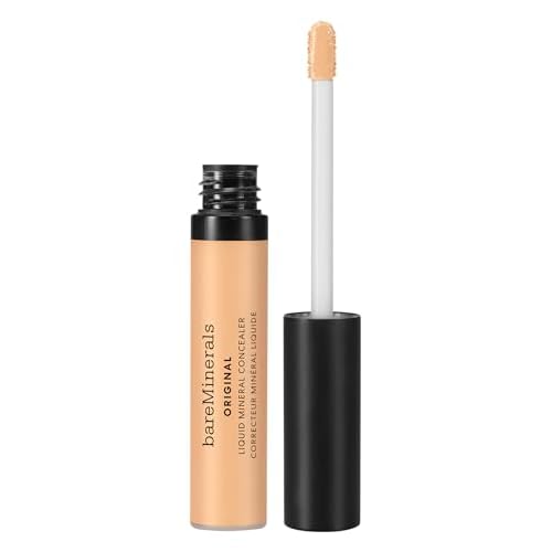 bareMinerals Original Liquid Mineral Concealer, Brightening Dark Circle Eye Concealer, Reduces Look of Fine Lines, Buildable Coverage, Vegan