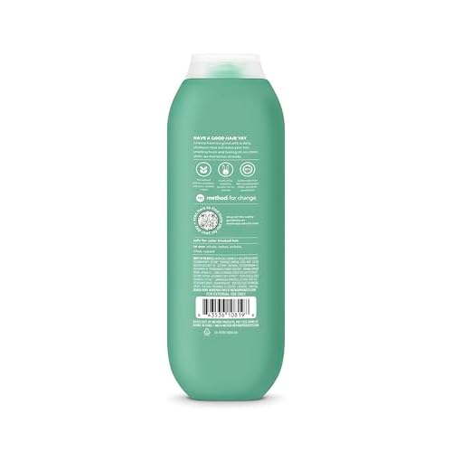 Method Everyday Shampoo, Daily Zen with Cucumber, Green Tea, and Seaweed Scent Notes, Paraben and Sulfate Free, 14 oz (Pack of 3)