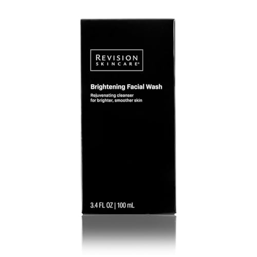 Revision Skincare Brightening Facial Wash, Exfoliating Face Cleanser with Vitamin C and Vitamin E