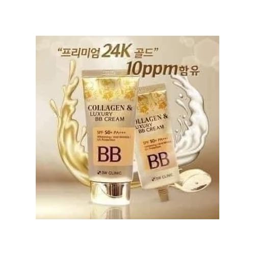 123 UBuy Shop_Korea Collagen & Luxury Gold BB Cream SPF50+/PA+++ Say goodbye to blemishes and uneven skin tone - 1.69Oz