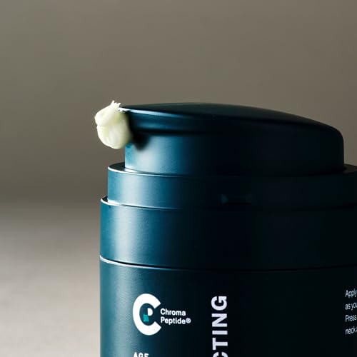 CHROMAT Perfecting Cream ? 50mL ? Peptide Moisturizer for Face with Hyaluronic Acid - Peptide Cream for Face - Helps Reduce Wrinkles & Fine Lines.