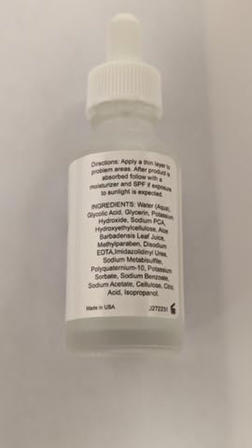 Jolie Glycolic Acid 10% Retexturizing Serum - Anti-Aging Skincare - Refines Skin Texture - Prevents Dehydration - Reduces Wrinkles - Vegan- Gluten Free Net Wt. 28 g / 1 oz.