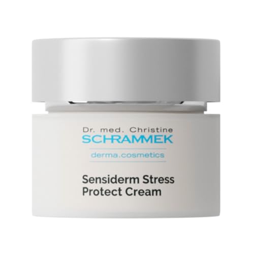 Sensiderm Stress Protect Cream (1.7 fl oz) - for Irritated & Dry Skin - Rich Day & Night Cream - with Panthenol & Aloe Vera - Day Cream - Face Moisturizer - Dr. Schrammek