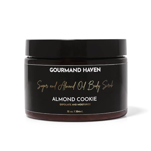 Exfoliating Body Scrub - Sugar Exfoliator - Bath and Shower Products for Women and Men - Exfoliate Dead Skin for Hand, Leg, and Body - 12 Fl Oz