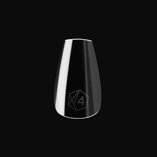 Apr?s Gel-X¢ç Sculpted Coffin Short Tip Box | 500pc Gel-X Tips, 11 Sizes 00-9, Premium Quality